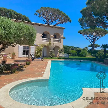 Villa Isma: Vue Mer St Tropez Sainte-Maxime